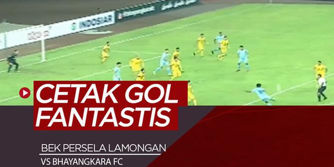 VIDEO: Gol Fantastis Bek Persela ke Gawang Bhayangkara FC