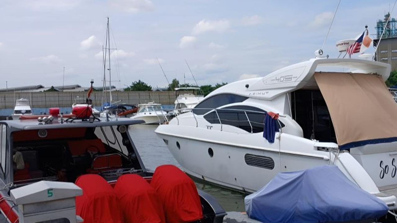 Penampakan Kapal Yacht Disita Kejagung dari Tersangka Suap Vonis Lepas CPO