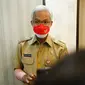 Gubernur Jawa Barat Ganjar Pranowo saat melakukan kunjunga kerja. (Istimewa)