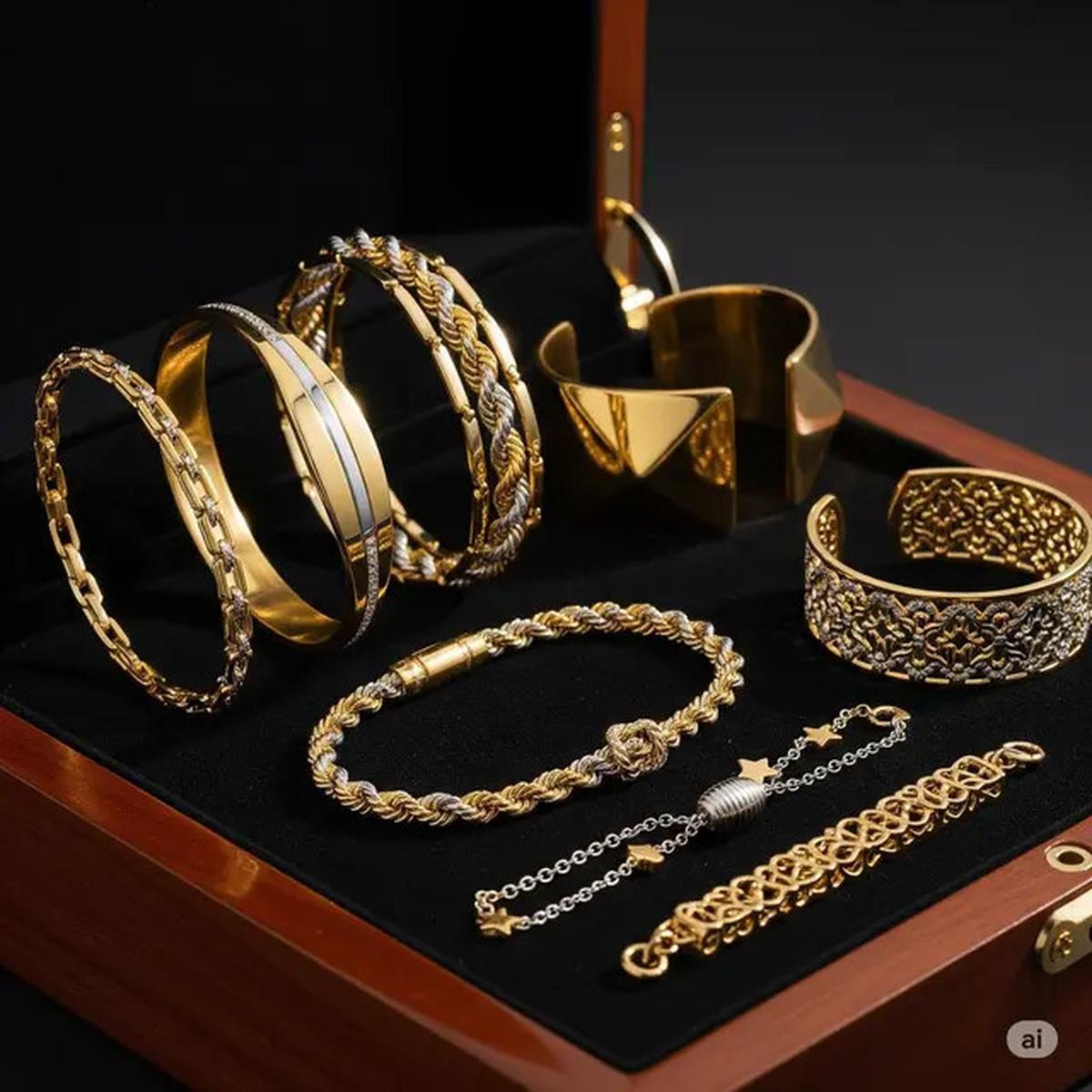 Gelang 1--2 Gram di Tangan Berisi, Cantik atau Terlalu Mini?