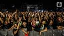 Slipknot akan tampil pada pukul 22.35 WIB sebagai penutup untuk acara Hammersonic Festival 2023. (Liputan6.com/Johan Tallo)