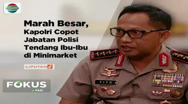 Menyikapi kasus penganiayaan oleh perwira polisi terhadap ibu pencuri di sebuah minimarket di Bangka Belitung, Kapolri telah mencopot pelaku dari jabatannya.