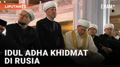 Pada Minggu pagi, umat Muslim di Rusia berbondong-bondong menuju masjid untuk merayakan Idul Adha, Hari Raya Kurban. Ribuan jamaah terlihat melaksanakan shalat di dalam dan di luar Masjid Katedral Pusat di Moskow dan Masjid Ahmad Kadyrov di ibukota C...
