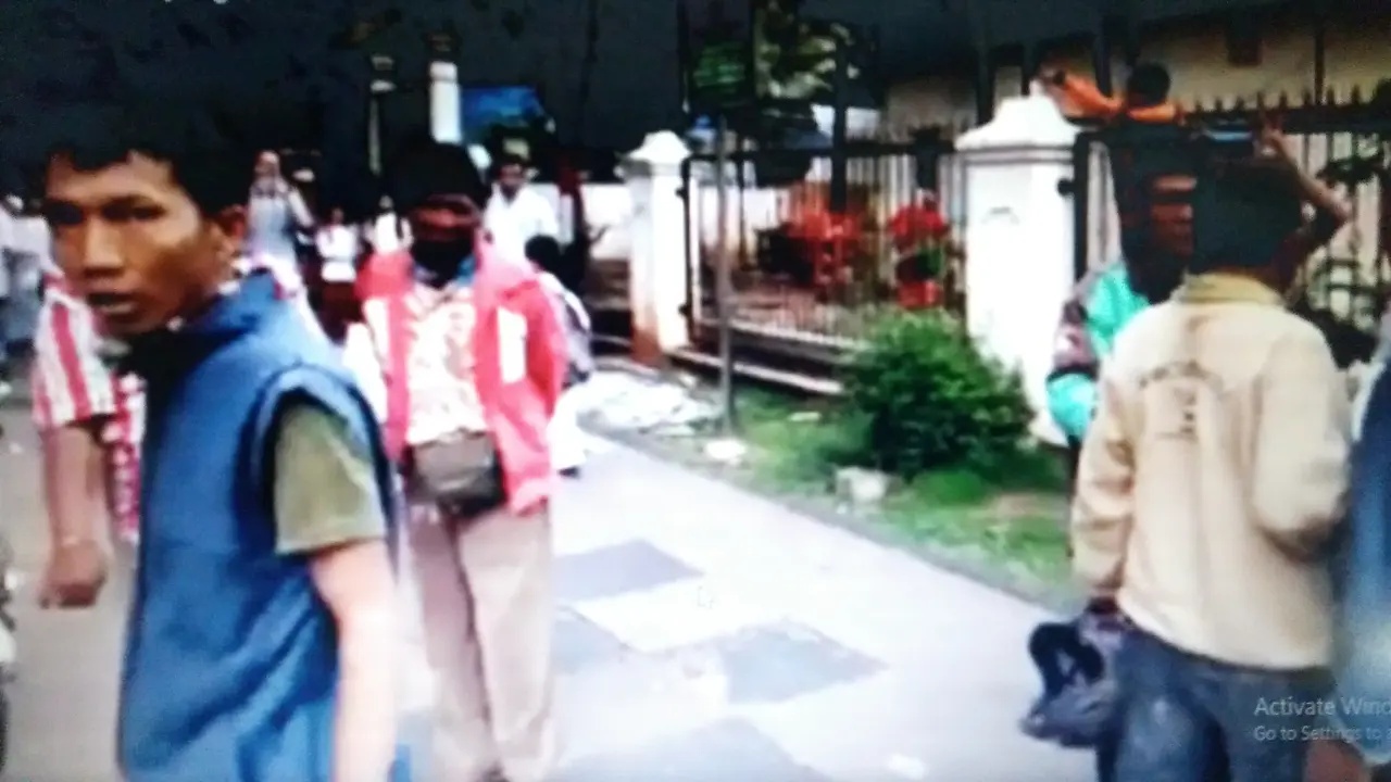 Aksi damai Koalisi Pejalan Kaki (Foto:Istimewa)