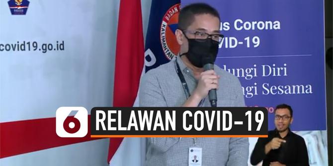 VIDEO: Kabar Baik, Relawan Covid-19 Capai 17.616 Orang