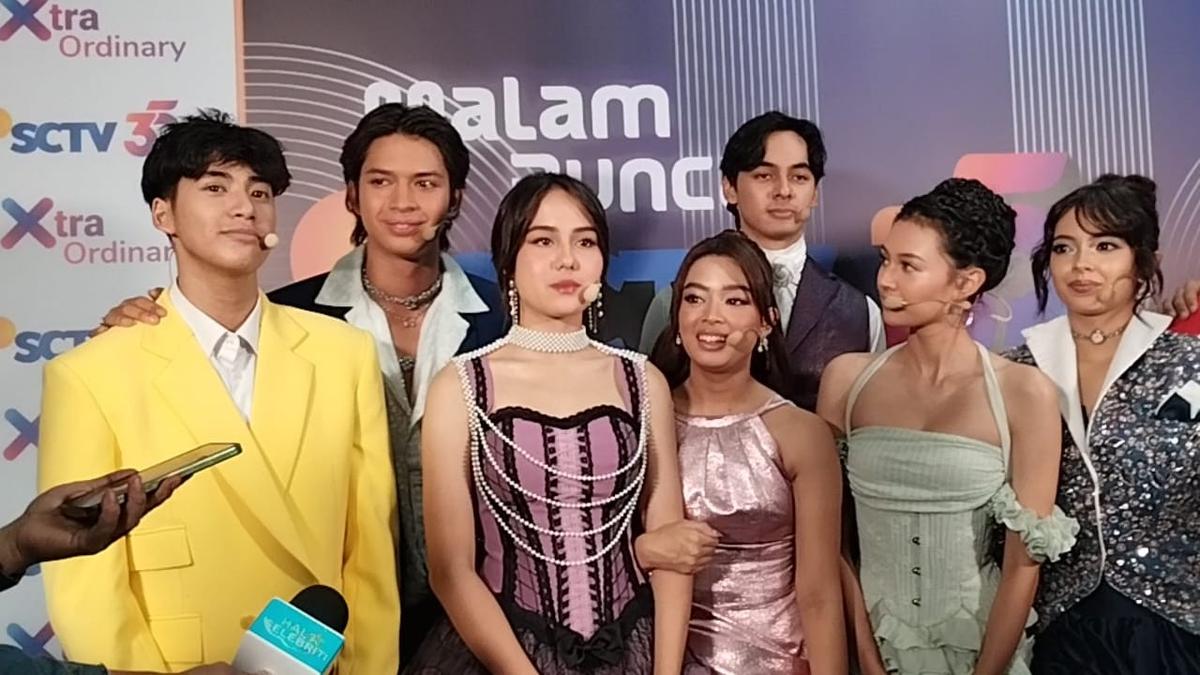 Bintang Sinetron Asmara Gen Z Deg-degan Sepanggung dengan Aril Noah di HUT SCTV 35 Xtraordinary: Auranya, Wuih!