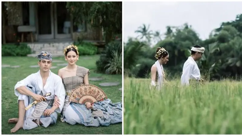 10 Gaya Pemotretan Prewedding Laura Theux dan Kekasih, Usung Konsep Bali