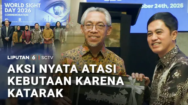 Tembus 600.000 Kasus, Operasi Katarak Gratis Digelar Tekan Kebutaan