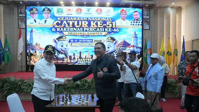 Pembukaan Kejurnas Catur 2026  di Serang Banten