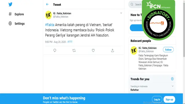 Hoaks perang Vietnam