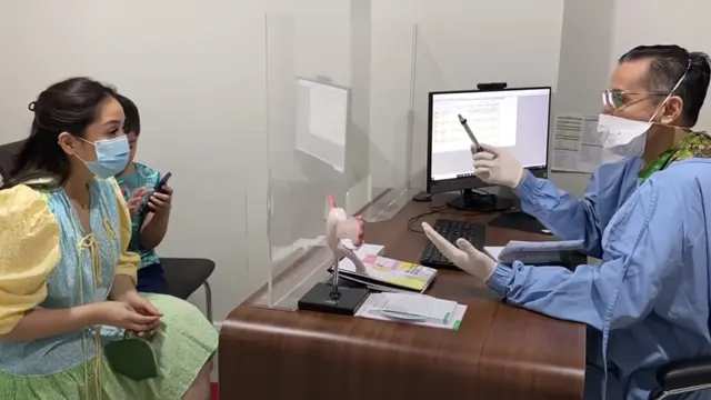 Nagita Slavina konsultasi ke dokter. (Foto: YouTube RANS Entertainment)