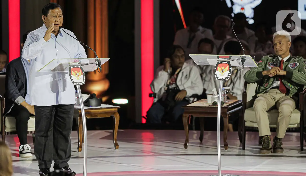 Debat berlangsung di Istora Gelora Bung Karno Jakarta. (Liputan6.com/Faizal Fanani)