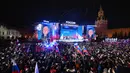 Rusia menduduki Krimea sejak menginvasi semenanjung tersebut pada 2014. (NATALIA KOLESNIKOVA/AFP)