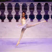 Vitoria Bueno, dadis balerina tanpa lengan viral di media sosial/dok. Instagram @vihb_bailarina