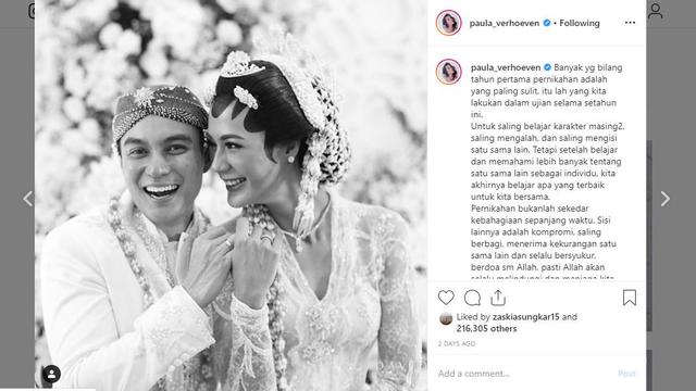 Baim Wong dan Paula Verhoeven