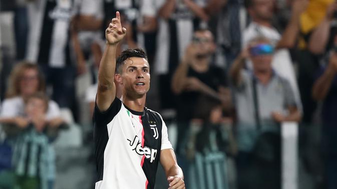 Bintang Juventus Cristiano Ronaldo. (AFP/Isabella Bonotto)