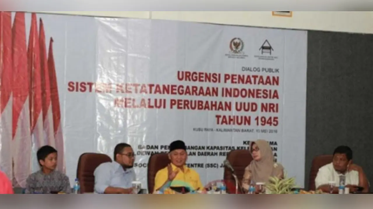 Senator: Amandemen UUD 1945, Perkuat Kelembagaan DPD RI