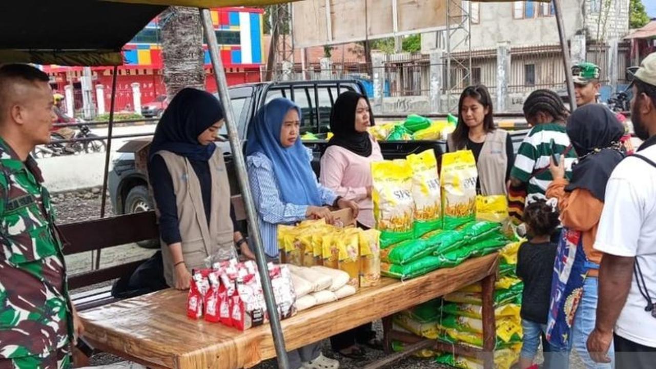 GPM Koramil Wamena: Solusi Pangan Murah Jelang Natal 2025 di Jayawijaya