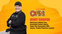 Henry Sianipar, Mahasiswa Doktoral Ilmu Komunikasi Usahid Jakarta, Dosen Ilmu Komunikasi UBSI Jakarta, Praktisi Penyiaran Liputan6. (Liputan6.com/istimewa)