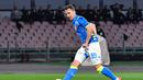 5. Arkadiusz Milik (Napoli) - 14 gol dan 1 assist (AFP/Andreas Solaro)