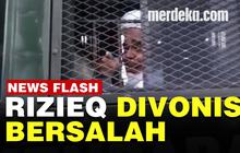VIDEO : Hakim Vonis Rizieq Shihab 4 Tahun Penjara Dalam Kasus Tes Swab RS Ummi