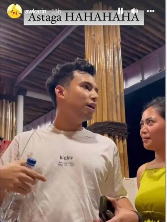 Rachel Vennya dan Niko Al Hakim (Dream/Instagram/@awkarin)