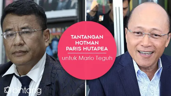 [Bintang] Hotman Paris Hutapea dan Mario Teguh