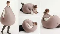Cocok untuk Kaum Rebahan, Perusahaan Ini Bikin Inovasi Baju Beanbag
