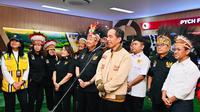 Presiden Joko Widodo (Jokowi) bersama Kepala BIN Budi Gunawan saat meresmikan PYCH pada bulan Maret 2023 lalu. (Istimewa)