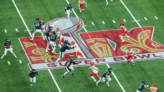 Kansas City Vs Philadelphia Eagles di Superbowl 2025