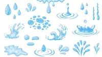 Ilustrasi hidrologi, air. (Image by pch.vector on Freepik)