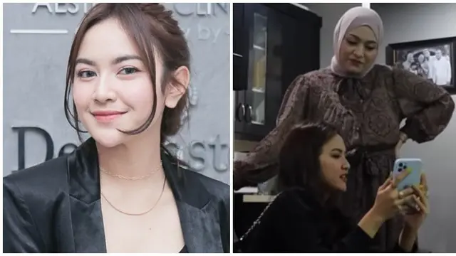 Dekat dengan Rizky Febian, Ini 5 Momen Mahalini Pertama Kali Bertemu Nathalie Holscher