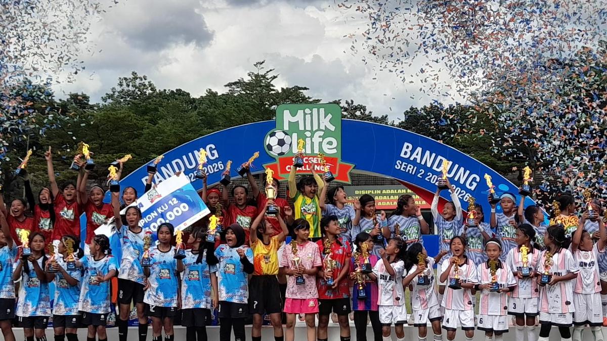 MLSC Bandung Seri 2 2025/2026 Lahirkan Bibit Pesepakbola Potensial, SDN 035 Soka Raih Gelar Juara