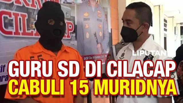 VIDEO: Guru Agama SD di Cilacap Cabuli 15 Siswi, Iming-Imingi Dapat Nilai