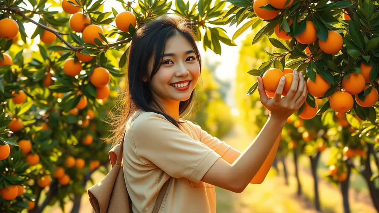 mimpi memetik buah jeruk