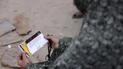 Sebelumnya, Tentara Israel mengeluarkan peringatan evakuasi pada 22 Mei 2025 untuk 14 lingkungan di Gaza utara, seiring dengan serangan baru yang menuai kecaman internasional. (BASHAR TALEB/AFP)