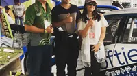 Kenta Cameron (tengah) siap tampil di ETCC pada ISOM seri 4 di BSD City (istimewa)