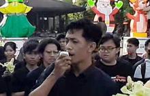Massa BEM Geruduk Kantor Gibran, Ini Tuntutannya