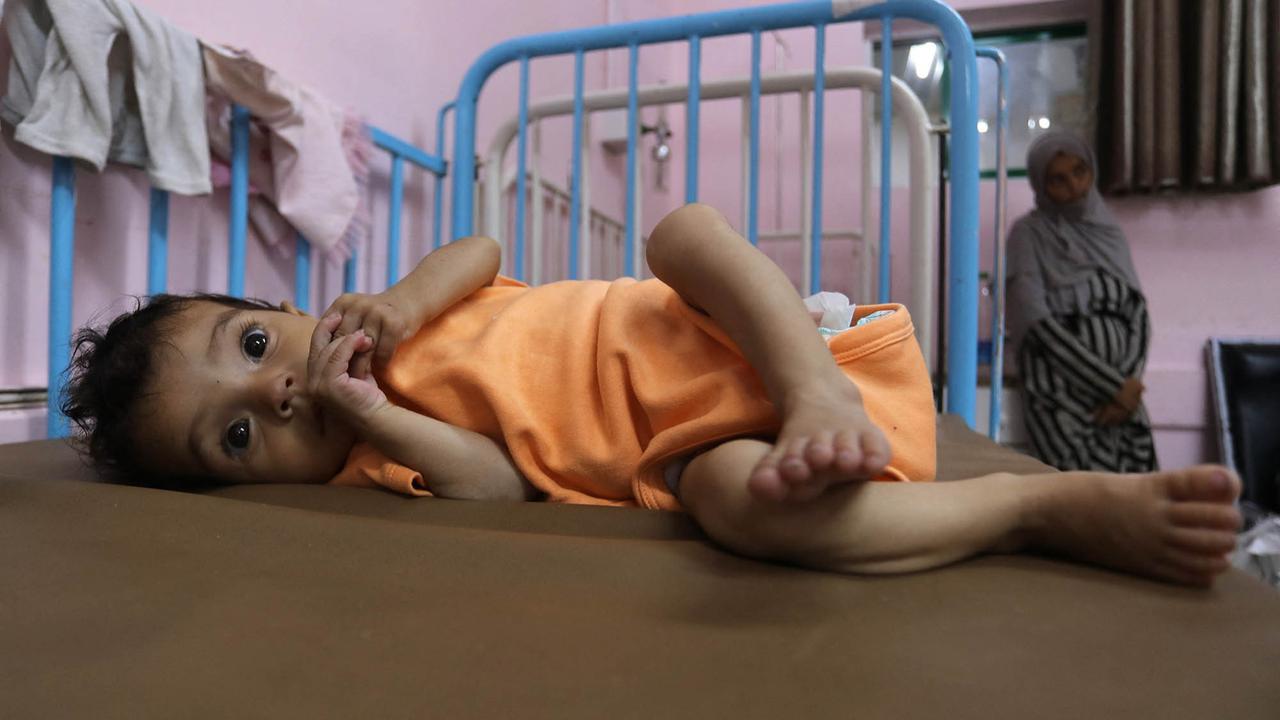FOTO: Tubuh Kecil yang Lapar, Potret Pedih Bayi Gaza di Tengah Ancaman Kelaparan Massal