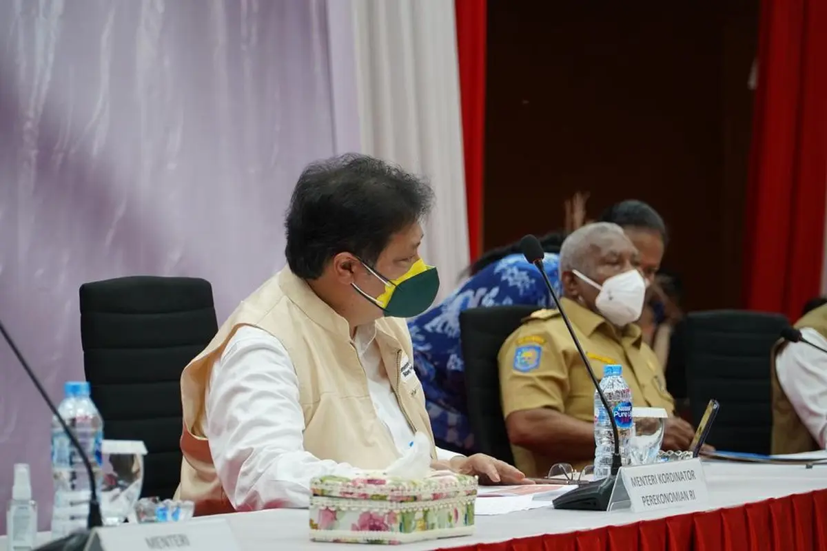 Menteri Koordinator Bidang Perekonomian Airlangga Hartarto