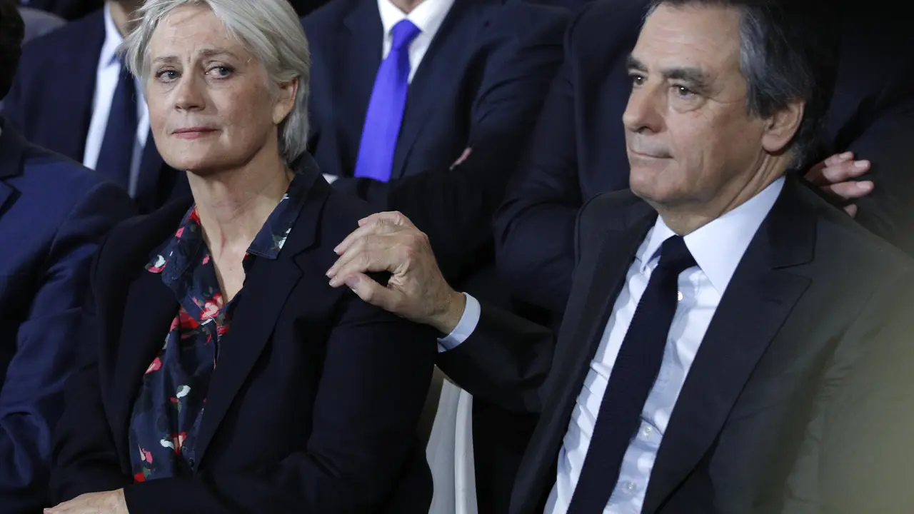 Francois Fillon dan istrinya Penelope