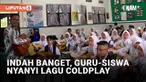 Kehadiran konser Coldplay di Indonesia dinanti-nantikan hingga tiket ludes terjual. Tak mau ketinggalan dengan tren, seorang guru musik di Medan pun memainkan lagu Coldplay bersama siswa satu kelas. Ia memandu siswa memetik gitar dan menyanyikan lagu...