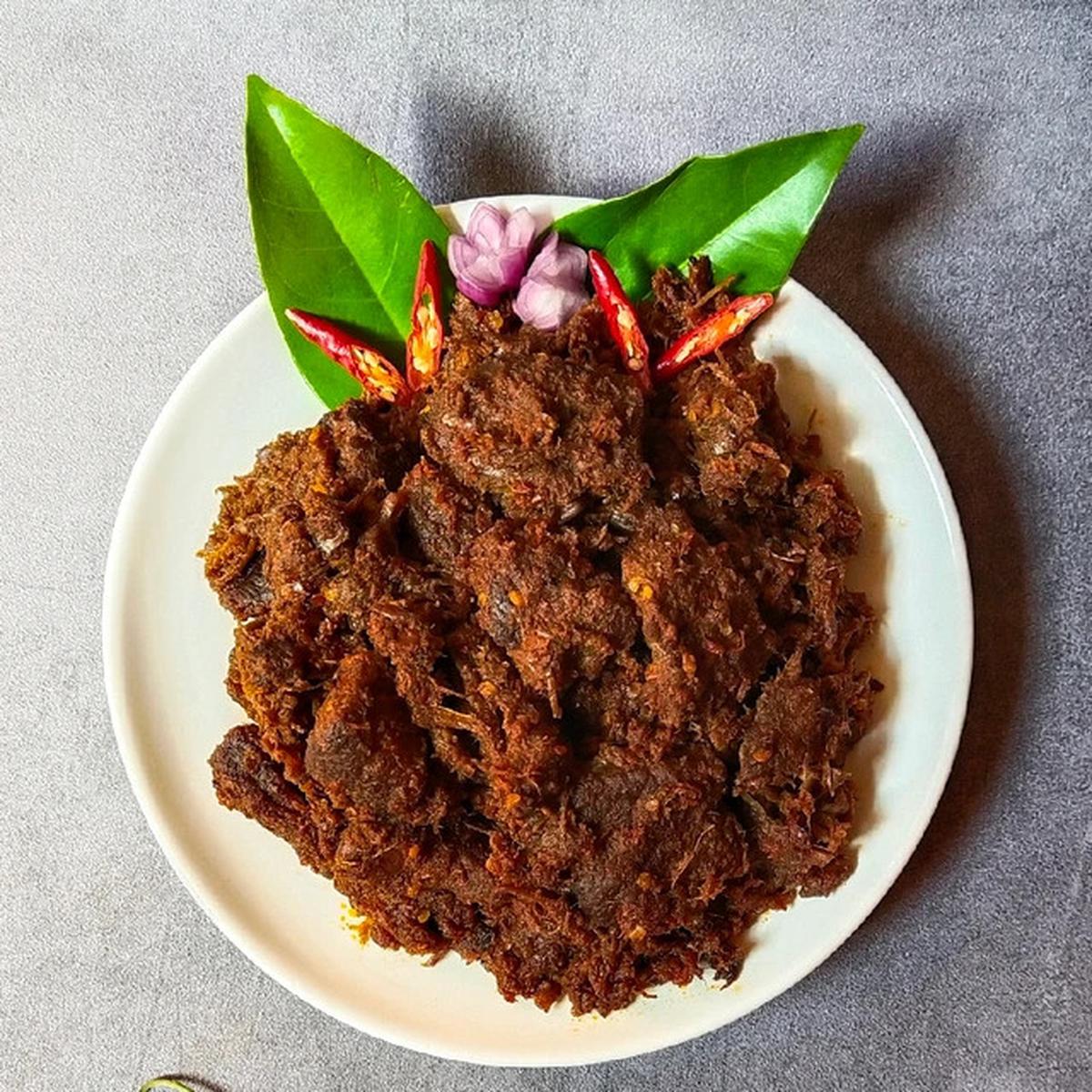 Ilustrasi Rendang Daging