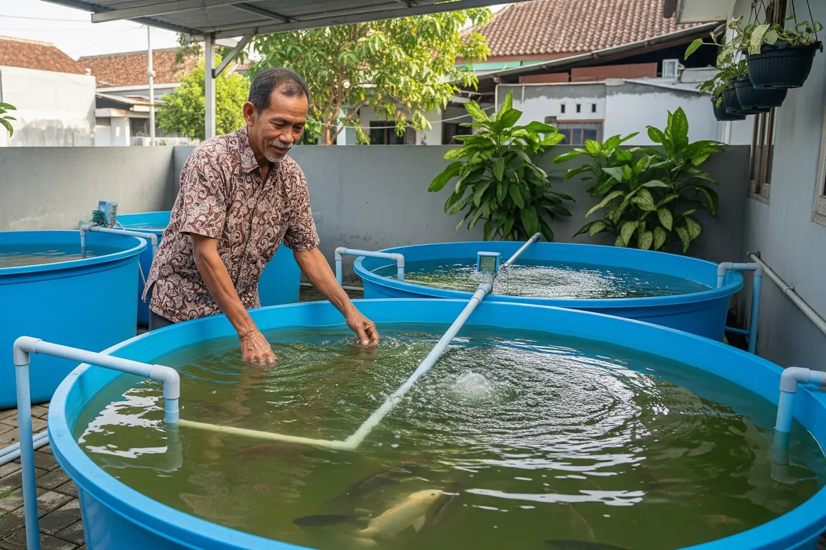 Cara Ternak Ikan Nila Cepat Besar untuk Pensiunan/Gemini AI