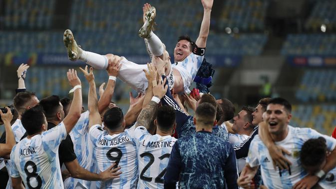 Bawa Argentina Juara Copa America 2021, Ini Rekor yang Dipecahkan Lionel Messi - Vimarsana News