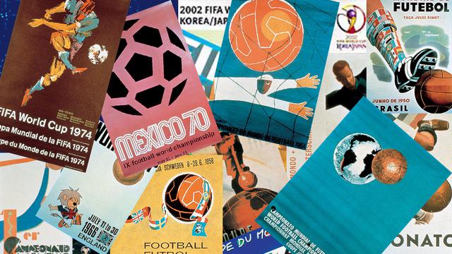 10 Poster Resmi Piala Dunia Dari 1930 Hingga 1974