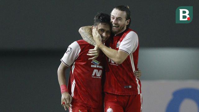 FOTO: Aksi Duo Kancil, Osvaldo Haay dan Riko Simanjuntak yang Hancurkan Perjuangan Persib Bandung