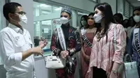 Sebanyak 44 finalis Puteri Indonesia berkunjung ke kantor Badan Pengawas Obat dan Makanan (BPOM), Rabu (25/5/2022).