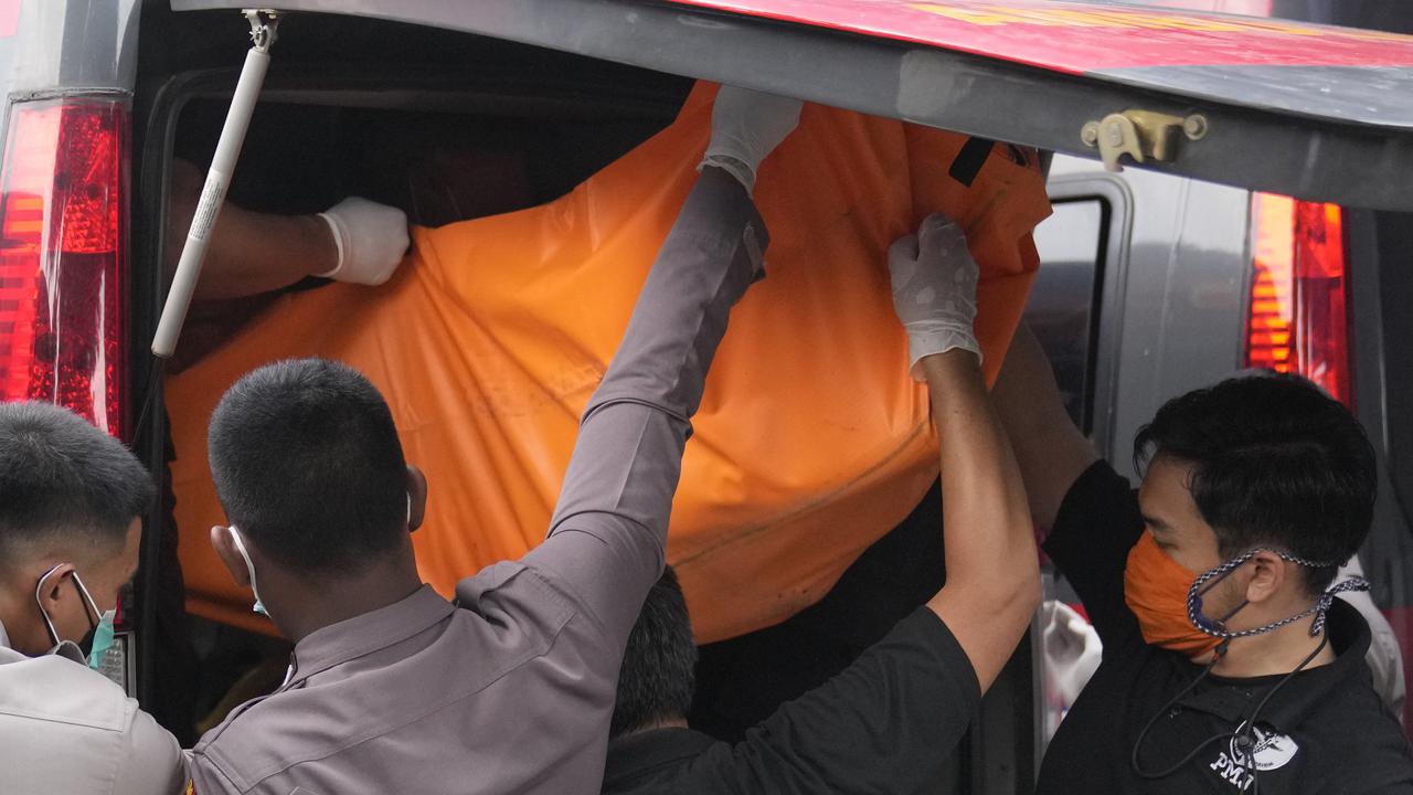 Kantong Jenazah Korban Kebakaran Lapas Tangerang