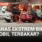 4 Mobil Terbakar di Breeze Waterpark Banjarbaru Diduga Akibat Cuaca Ekstrem